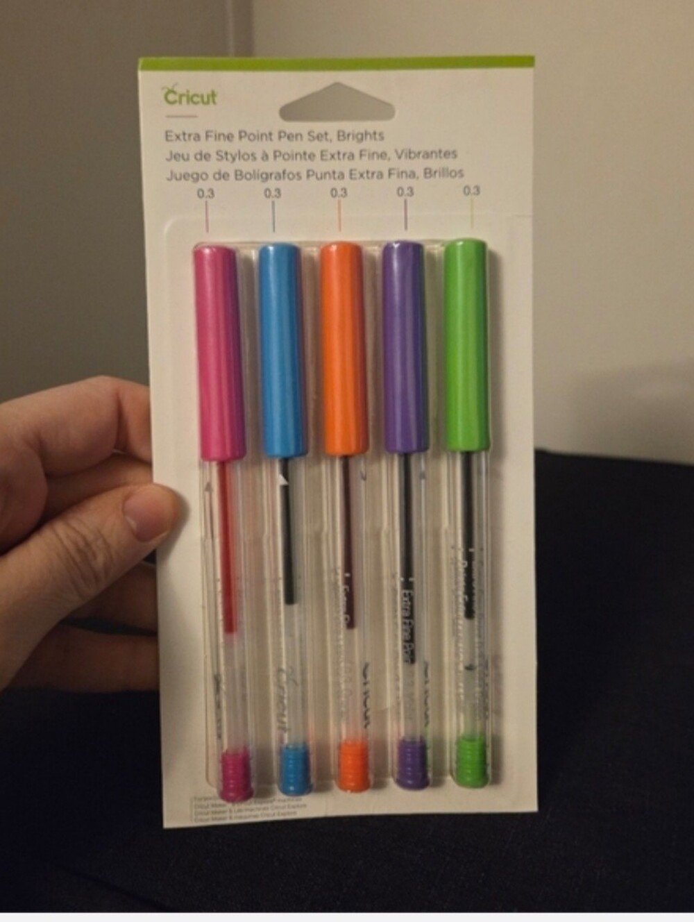 Cricut Pack Of 5 Pens NEW